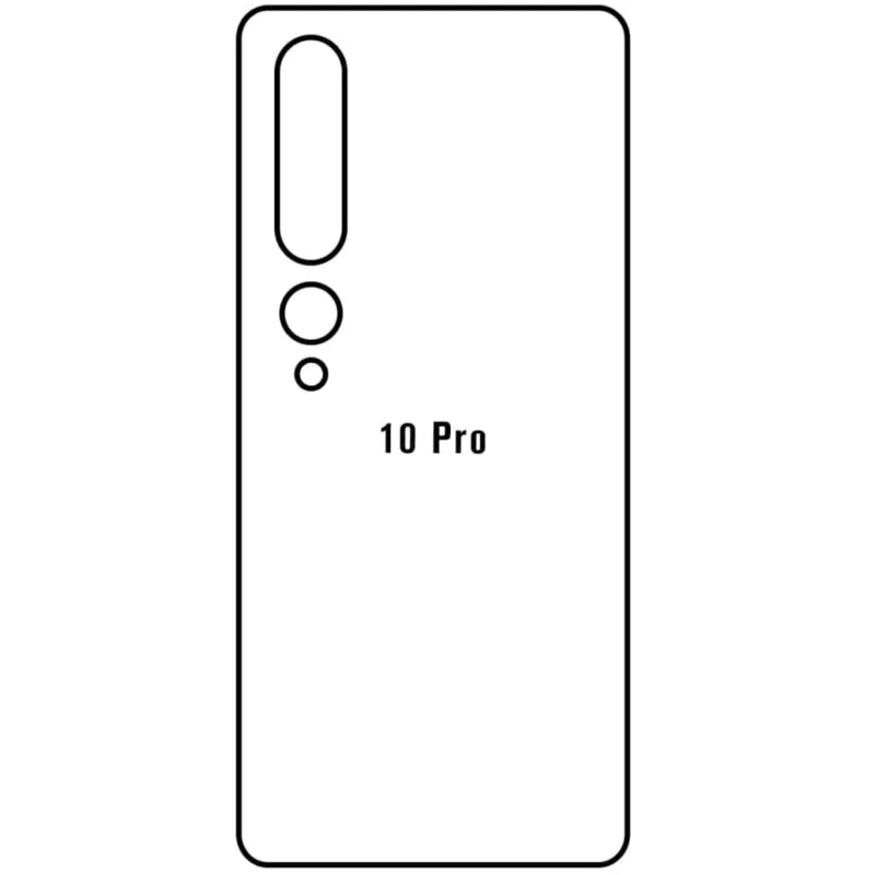 Ochranná fólia Sunshine Hydrogel pre Xiaomi Mi 10 Pro Variant:: zadná matná