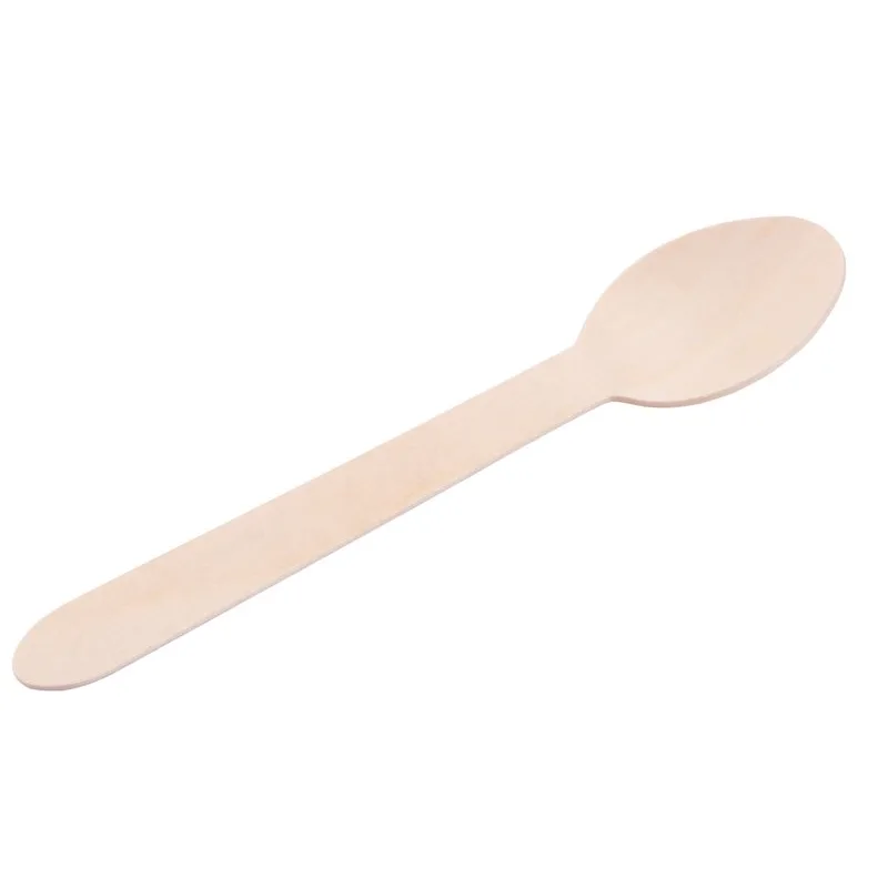 Lyžica MagicHome Woodline ECO Gastro, drevená, 160 mm, 100 ks