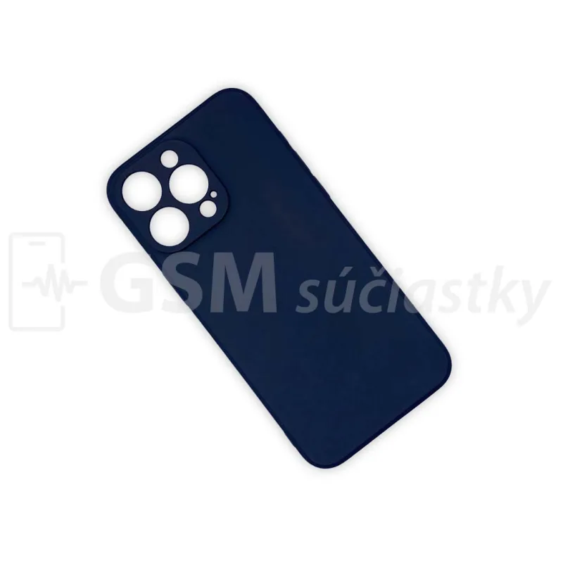 Soft Flex Puzdro na mobil iPhone 15 Pro Max, Čierne