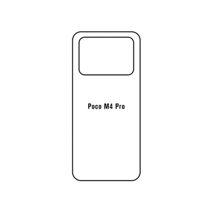 Ochranná fólia Sunshine Hydrogel pre Xiaomi Poco M4 Pro Variant:: zadná matná