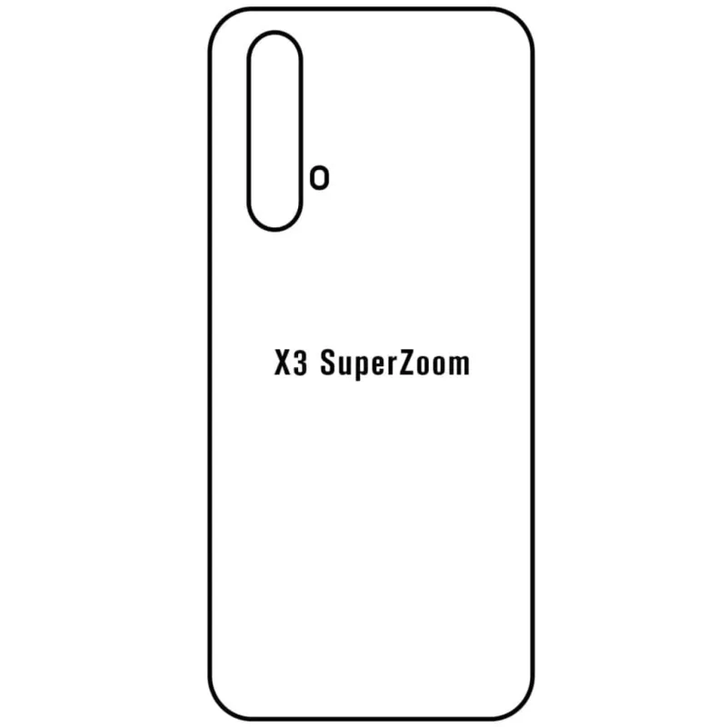 Ochranná fólia Sunshine Hydrogel pre Realme X3, X3 SuperZoom Variant:: zadná matná