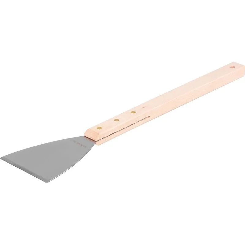 Stierka Strend Pro, 10x35 cm, oceľová, s dlhou drevenou rúčkou