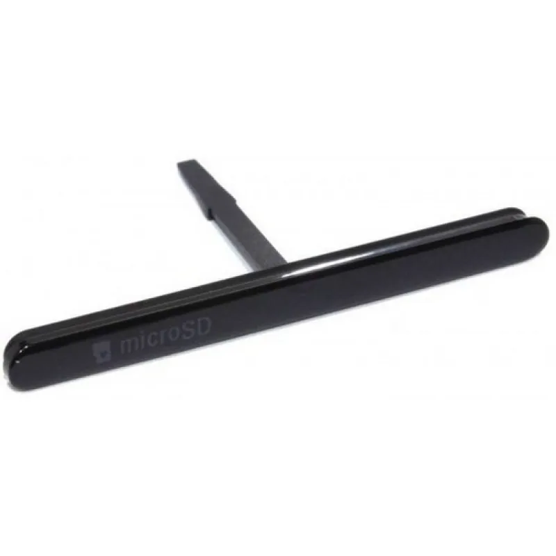 Kryt Sony Xperia M5, E5603 - Krytka SIM karty a pamäťovej karty Farba: Čierna - Originál - 460HLY31Z0A