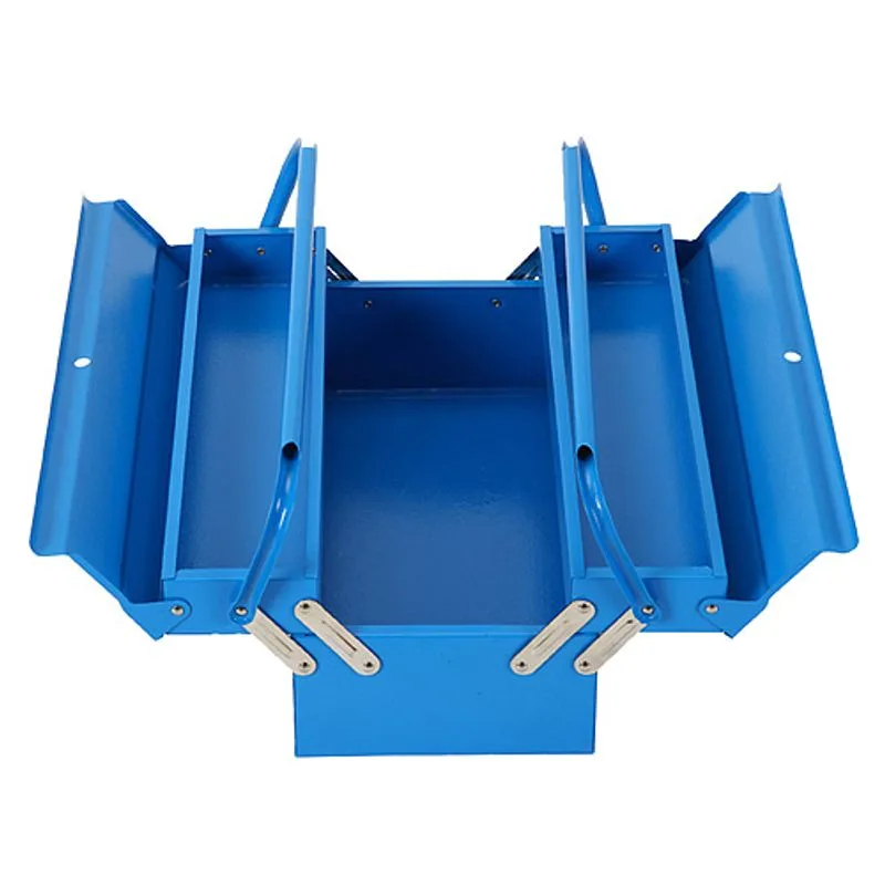 Kufor na náradie TB102F, 3-dielny, kovový, 430×200×160 mm