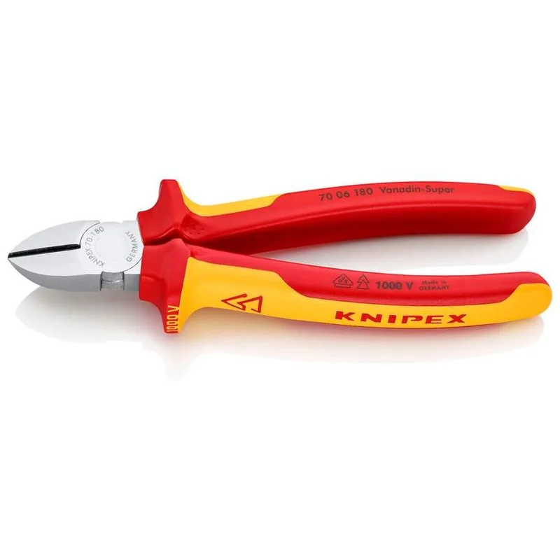 Kliešte KNIPEX 70 06 180 – bočné štípacie, VDE 1000V, 180 mm