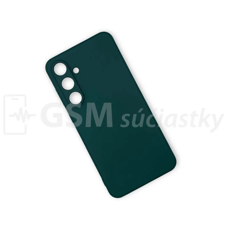 Soft Flex Puzdro na mobil Samsung Galaxy S24 FE, zelený