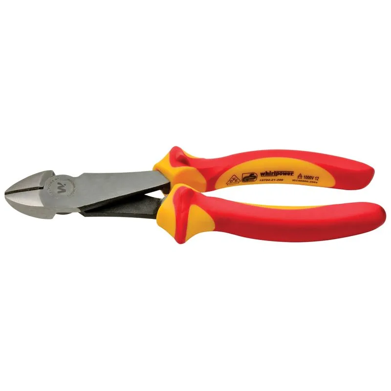 Kliešte WHIRLPOWER 15704-21, 200 mm, elektrikárske, štikacie, VDE 1000