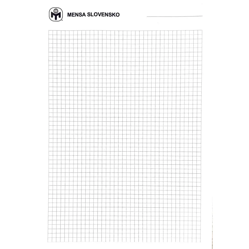 Mensa Poznámkový blok A4