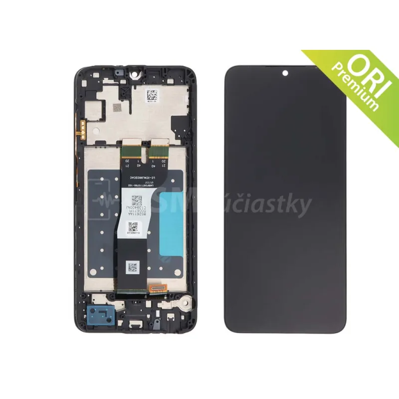 LCD displej + dotykové sklo Samsung Galaxy A05s, A057 Variant:: Čierna + rám