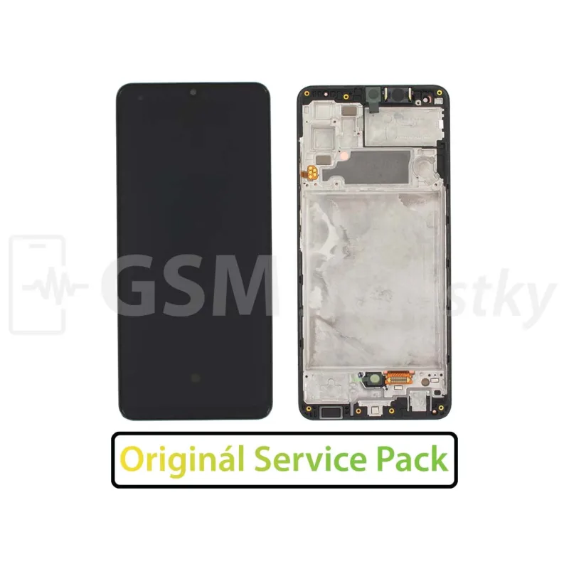 LCD Displej + Dotykové sklo + Rám Samsung A325 Galaxy A32 - originál