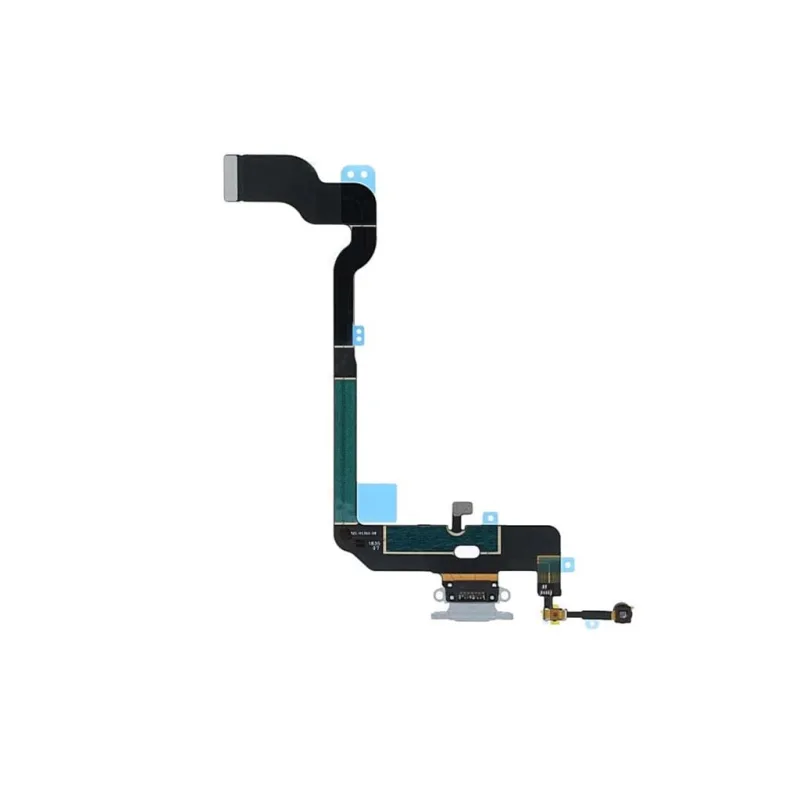 Flex kábel nabíjania iPhone XS - nabíjací konektor, mikrofón Farba: Grey