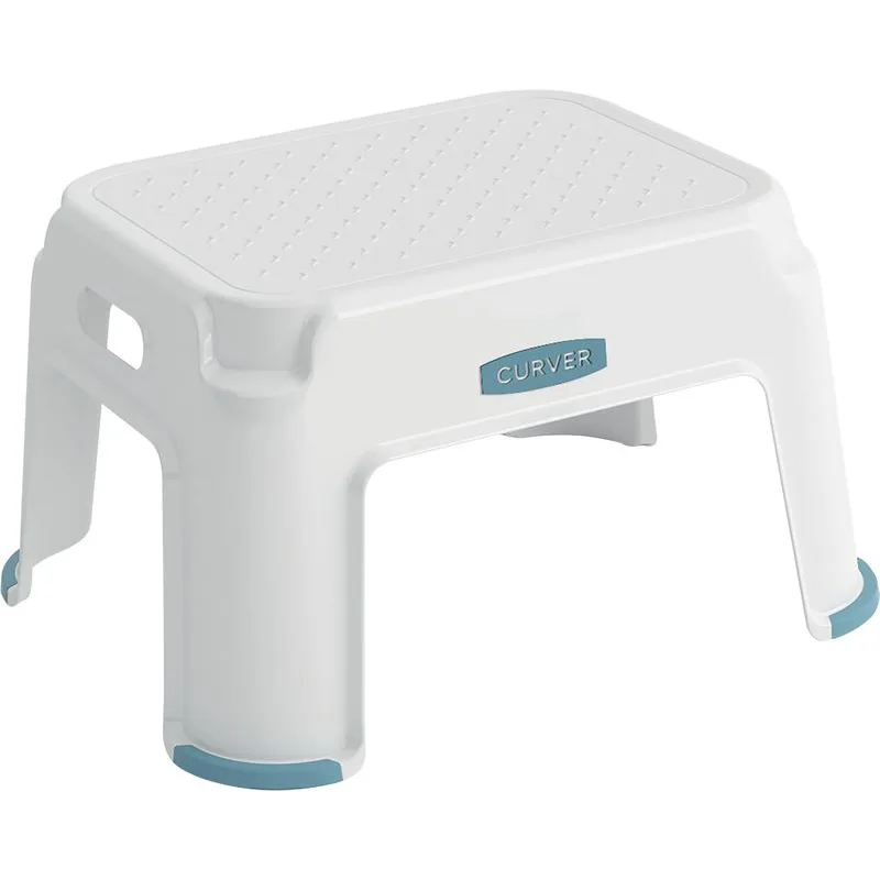 Stupadlo plastové KIS, biele, 43x36x24 cm