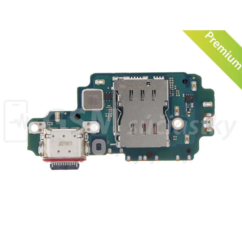 Doska nabíjania Samsung S908B Galaxy S22 Ultra - nabíjací konektor, mikrofón Variant:: nabíjací konektor, doska a mikrofón