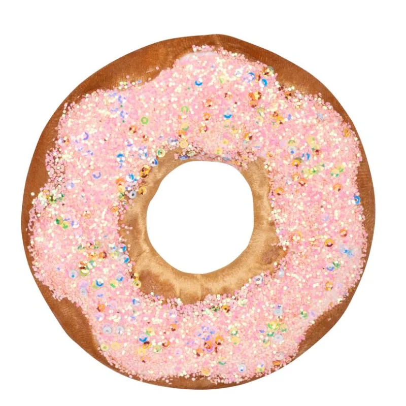 Vianočná dekorácia Candy Line, donut, hnedý, 13 cm, závesný