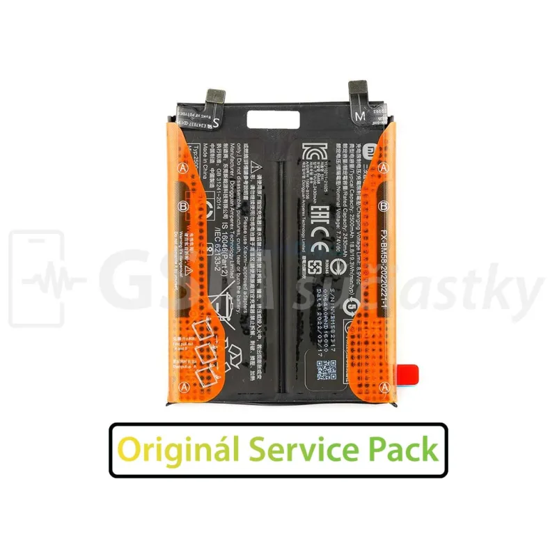 Originál batéria BM58 pre Xiaomi 11T Pro