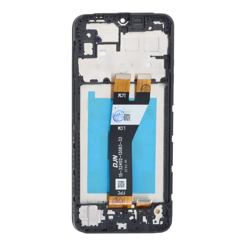 LCD Displej + Dotykové sklo Samsung Galaxy A14 Variant:: Čierna + rám