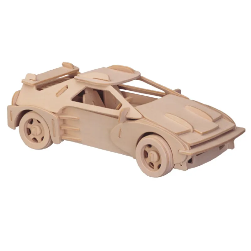 Woodcraft Drevené 3D puzzle Veľké Ferrari P065