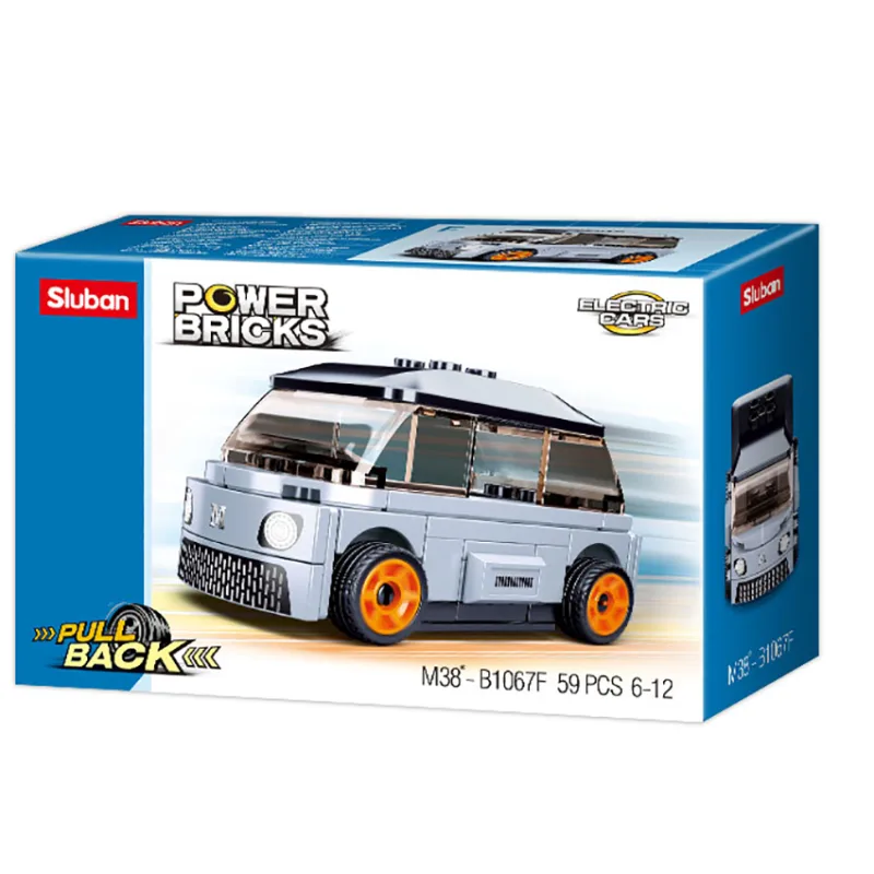 Sluban Power Bricks M38-B1067F Naťahovacie elektrické vozidlo č. 6