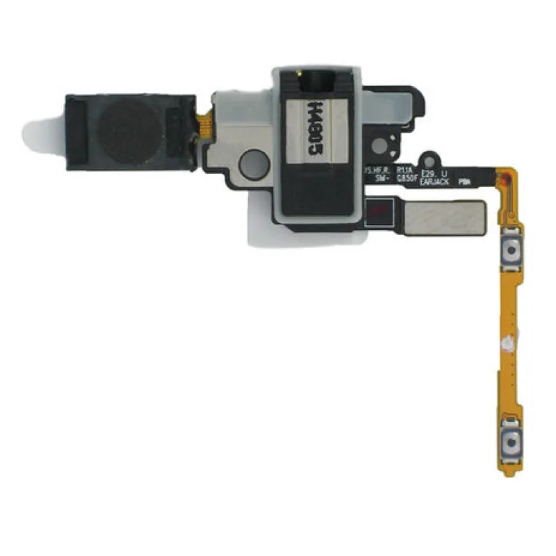 Flex kábel slúchatko - repro Samsung G850F Galaxy Alpha - Tlačídiel hlasitosti Variant:: Flex kábel