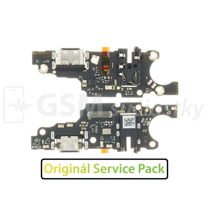 Doska nabíjania Honor 90 Smart 5G, Honor X7b - nabíjací konektor, mikrofón Originál