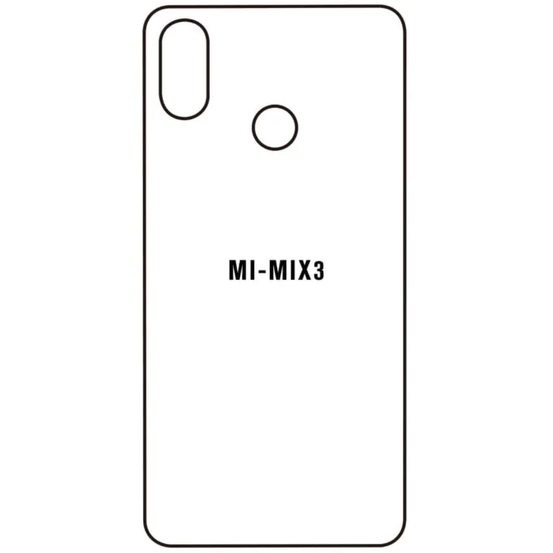 Ochranná fólia Sunshine Hydrogel pre Xiaomi Mi MIX 3 Variant:: zadná čirá