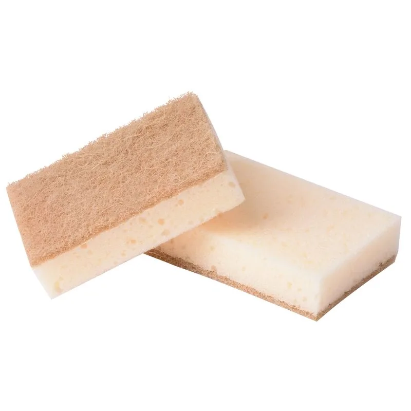 Hubka Eco natural by york, špongia na riad, 2 ks, sisal Agáva