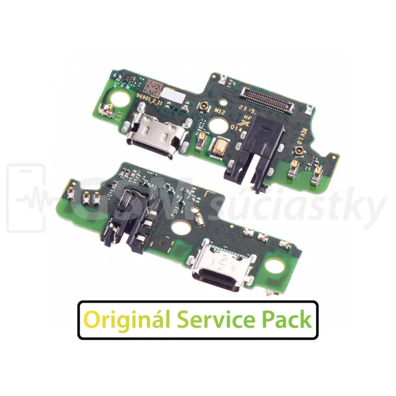 Doska nabíjania Samsung Galaxy A14, A146 - nabíjací konektor, mikrofón - Originál
