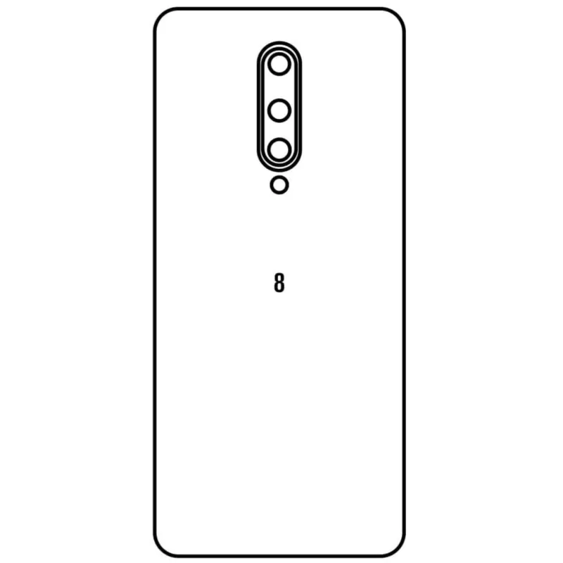 Ochranná fólia Sunshine Hydrogel pre OnePlus 8 Variant:: zadná čirá