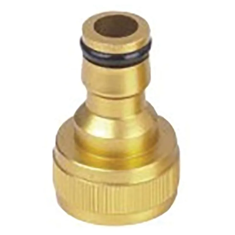 Prípojka na vodovodný kohútik, mosadzná, G1", vnútorný závit