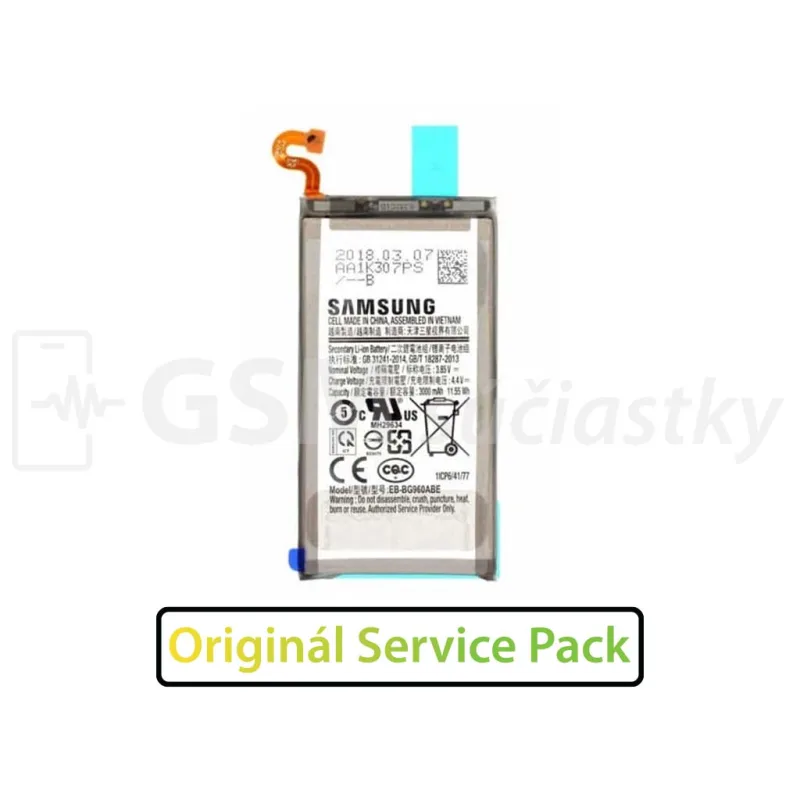 Batéria Samsung Galaxy S9, G960F - BG960ABE Variant:: Originál - Service Pack