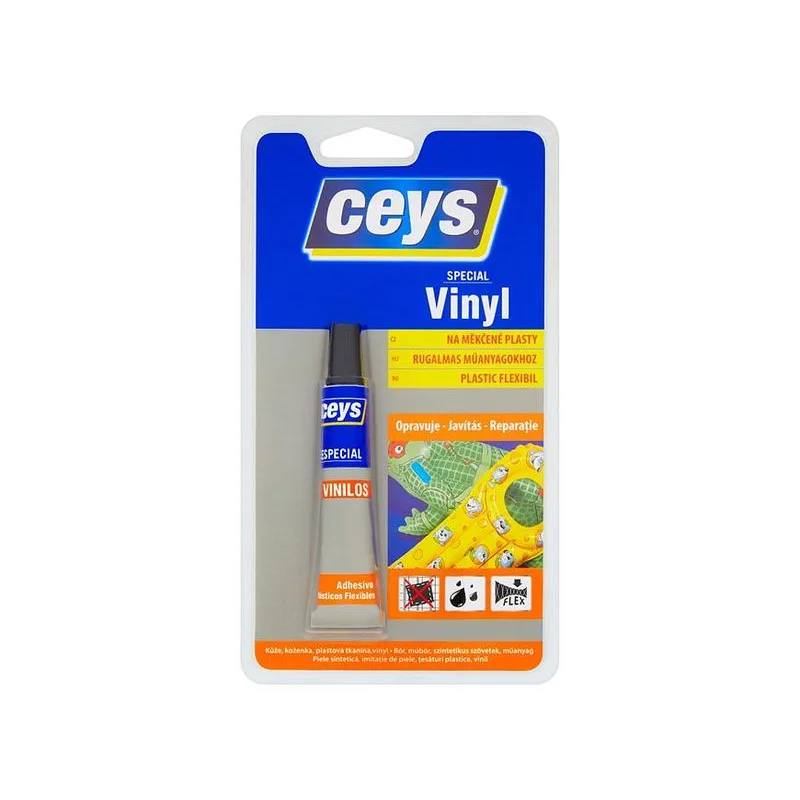 Lepidlo na mäkčené plasty Ceys SPECIAL VINYL, 15 ml