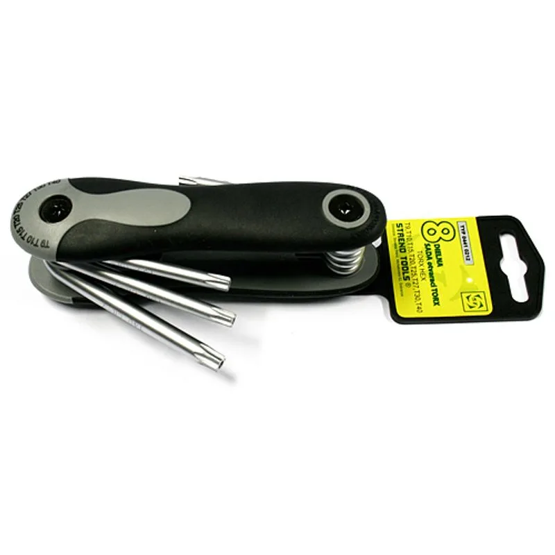 Sada kľúčov Strend Pro HK0208 – 8 dielna, Torx, sklápacia