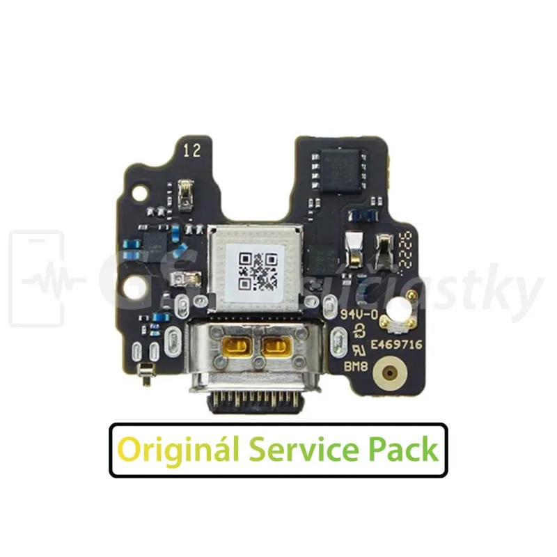 Doska nabíjania Motorola Edge 30 Fusion - nabíjací konektor, mikrofón Originál