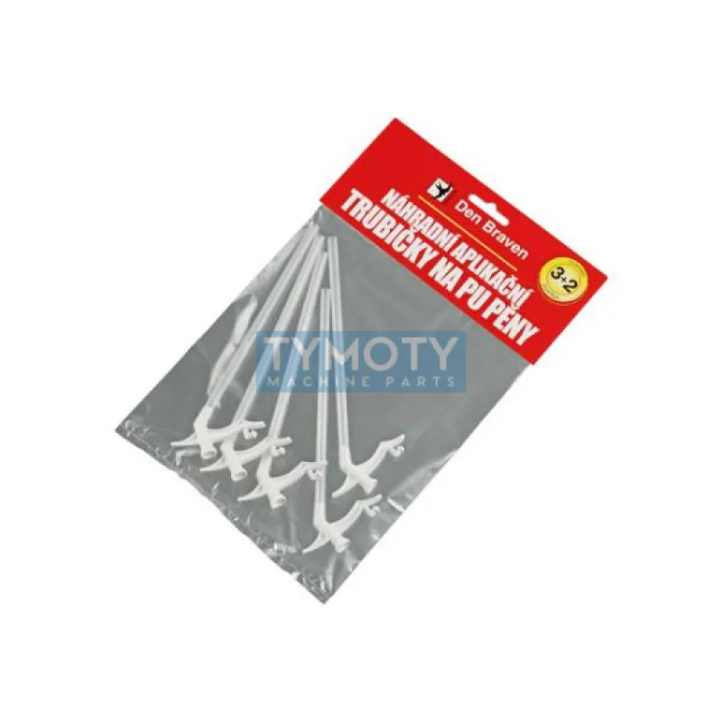 Den Braven Náhradné aplikačné trubičky pre PUR a NXP peny - 5 ks blister