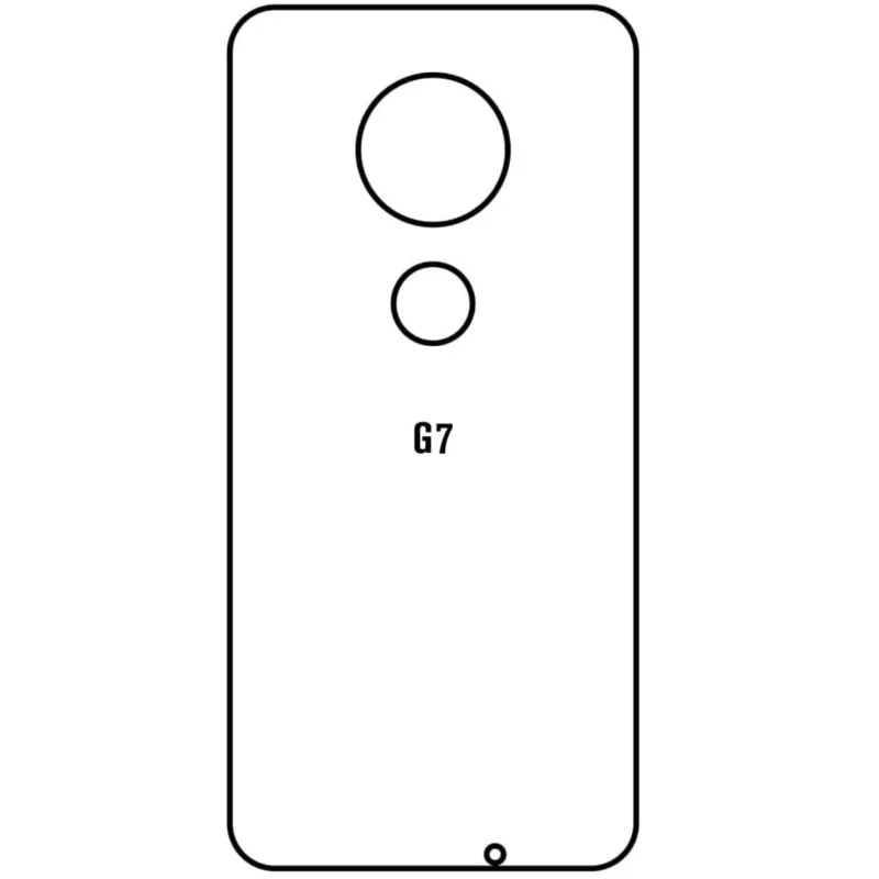 Ochranná fólia Sunshine Hydrogel pre Motorola Moto G7 Variant:: zadná čirá