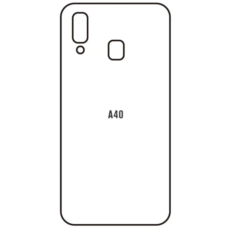 Ochranná fólia Sunshine Hydrogel pre Samsung Galaxy A40 (SM-A405) Variant:: zadná matná