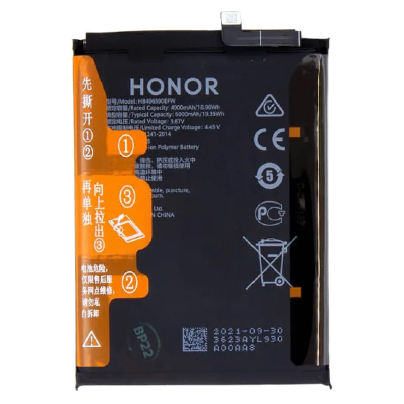 Sony Batéria Honor X7, Honor X6, Honor X8 5G -HB496590EFW Variant:: Originál