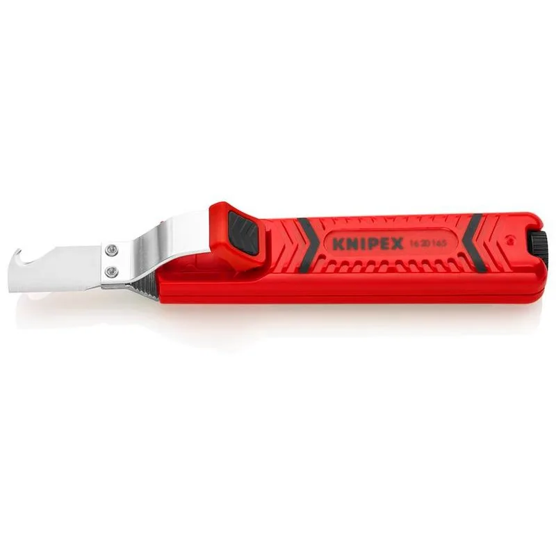 Nástroj KNIPEX 16 20 165 SB – 165 mm, 8.0-28.0 mm, odizolovací, s čepeľou