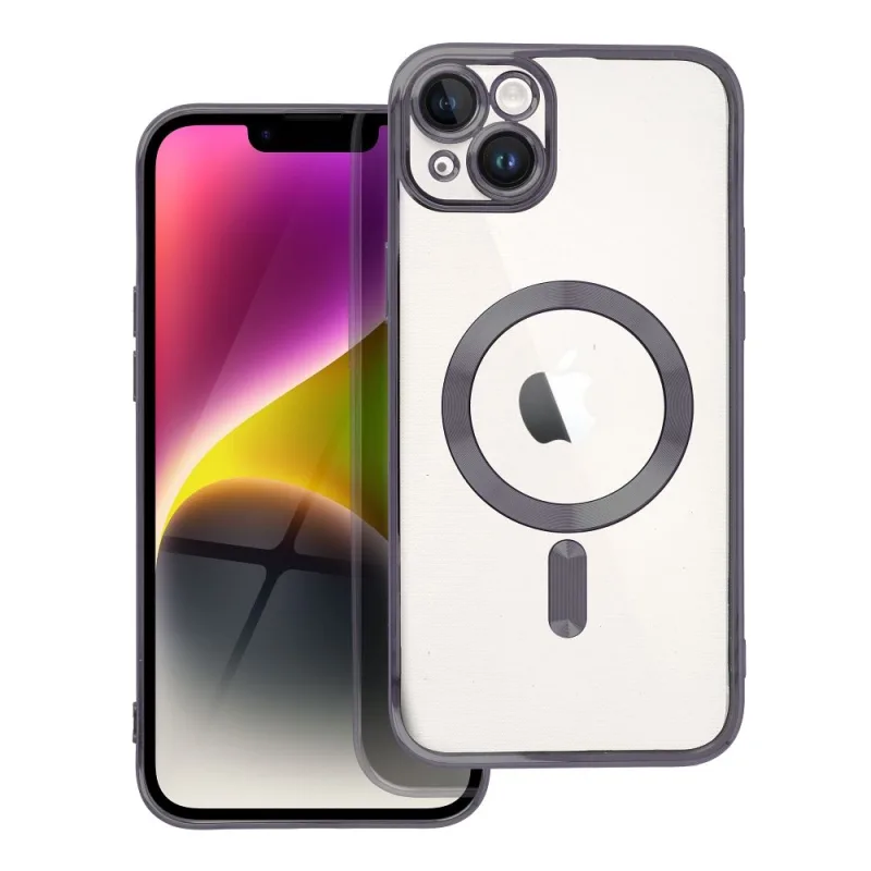 Puzdro MagSafe pre Apple iPhone 14 Plus, Čierne