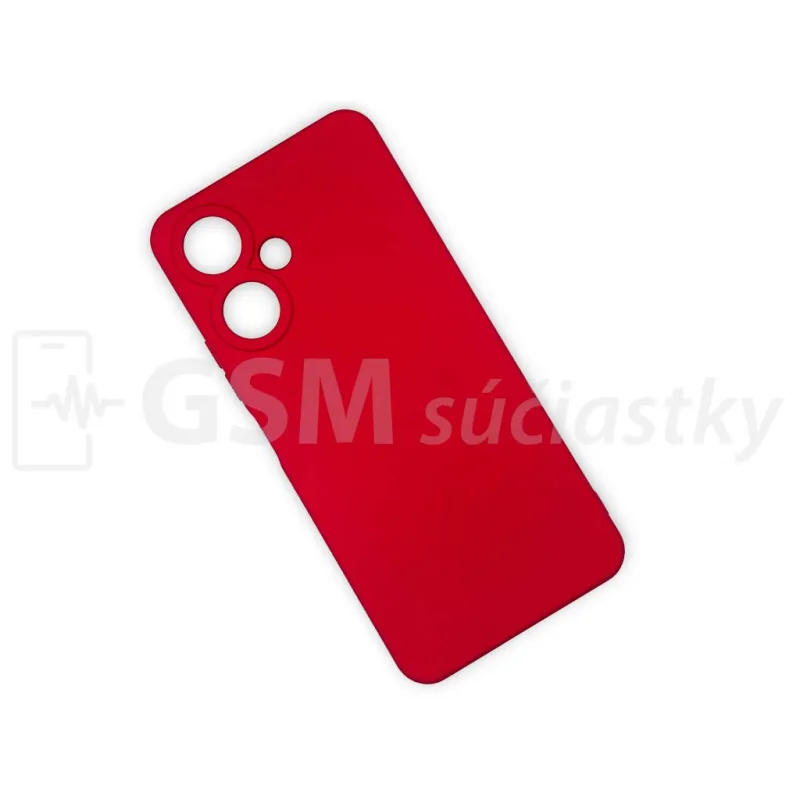 Soft Flex Puzdro silikonové Xiaomi Redmi 13C, Poco C65 červené