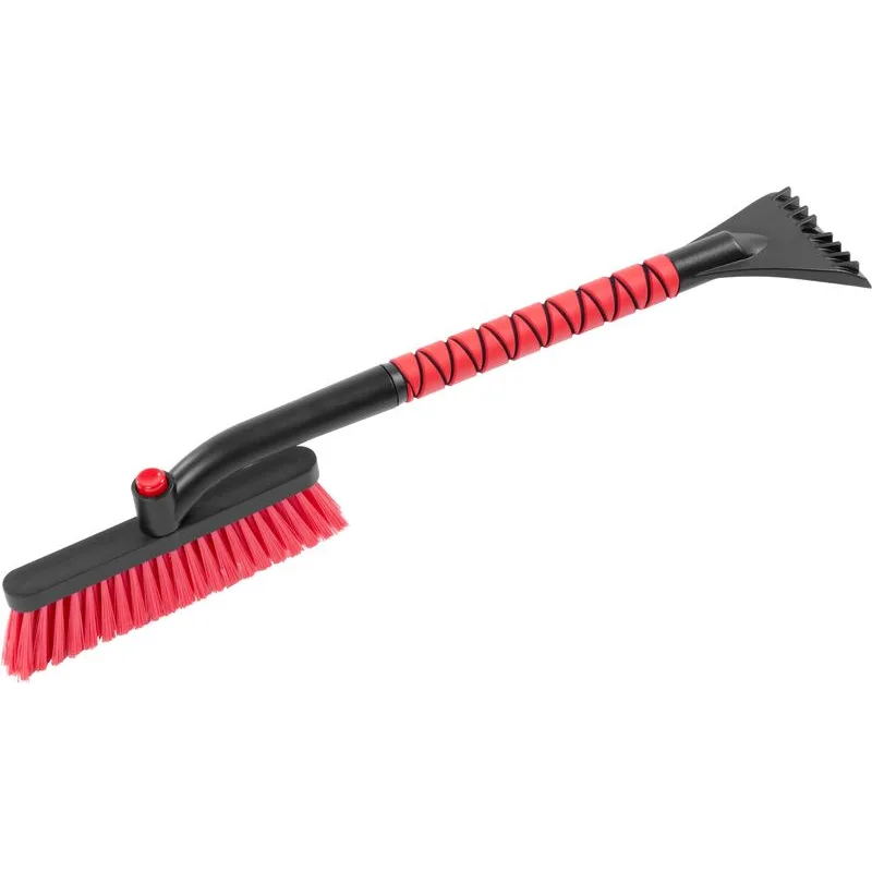 Metlička Strend Pro, na auto, na ľad a sneh, so škrabkou, ALU, 65 cm