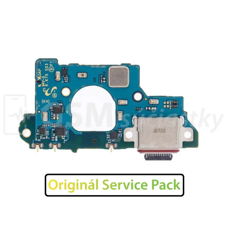 Doska nabíjania Samsung Galaxy S20 FE, G780 - nabíjací konektor, mikrofón