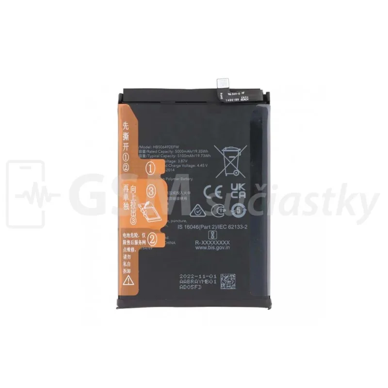 Batéria Honor Magic 5Lite, Magic 6Lite - HB506492EFW