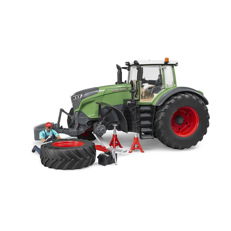 Bruder 4041 Traktor Fendt 1050 Vario + mechanik s náradím