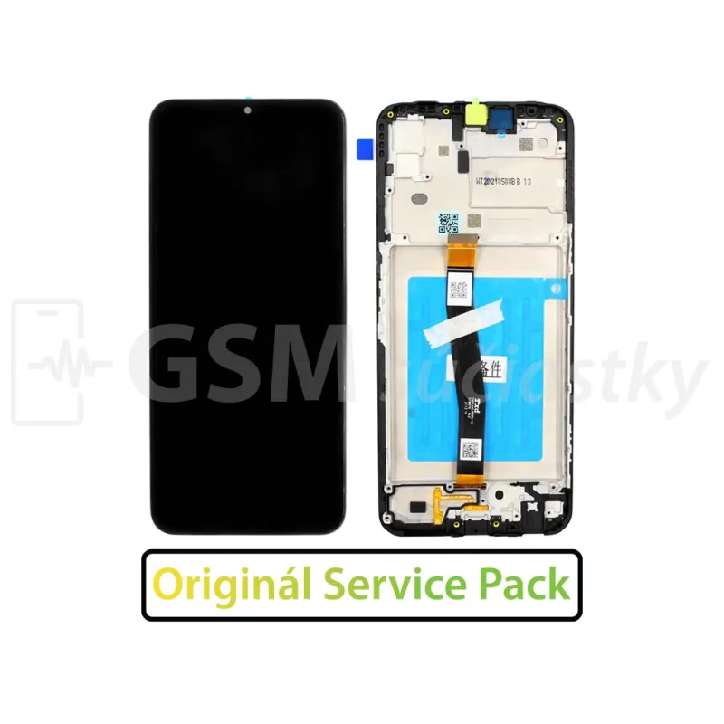 LCD Displej + Dotykové sklo + Přední kryt Samsung Galaxy A22 5G (A226B) - originál