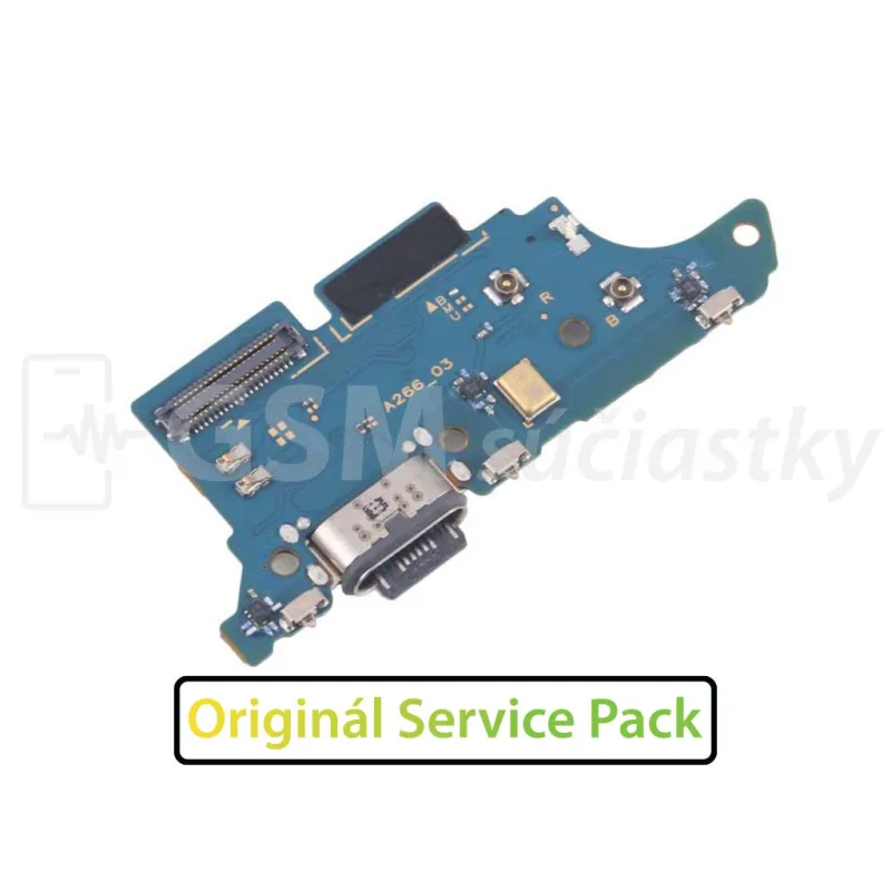 Doska nabíjania Samsung Galaxy A26 5G, A266 - nabíjací konektor, mikrofón Variant:: nabíjací konektor, doska a mikrofón