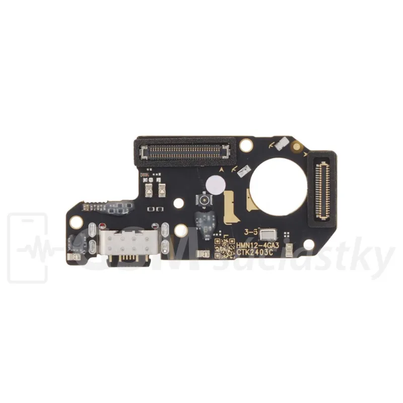 Motorola Doska nabíjania Xiaomi Redmi Note 12 4G - nabíjací konektor, mikrofón