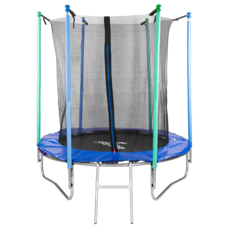 Detská trampolína Skipjump GS06, 183 cm, vnútorná sieť, rebrík