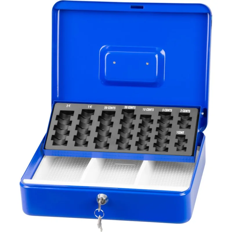 Skrinka na peniaze a mince CashBox, 300x240x90 mm