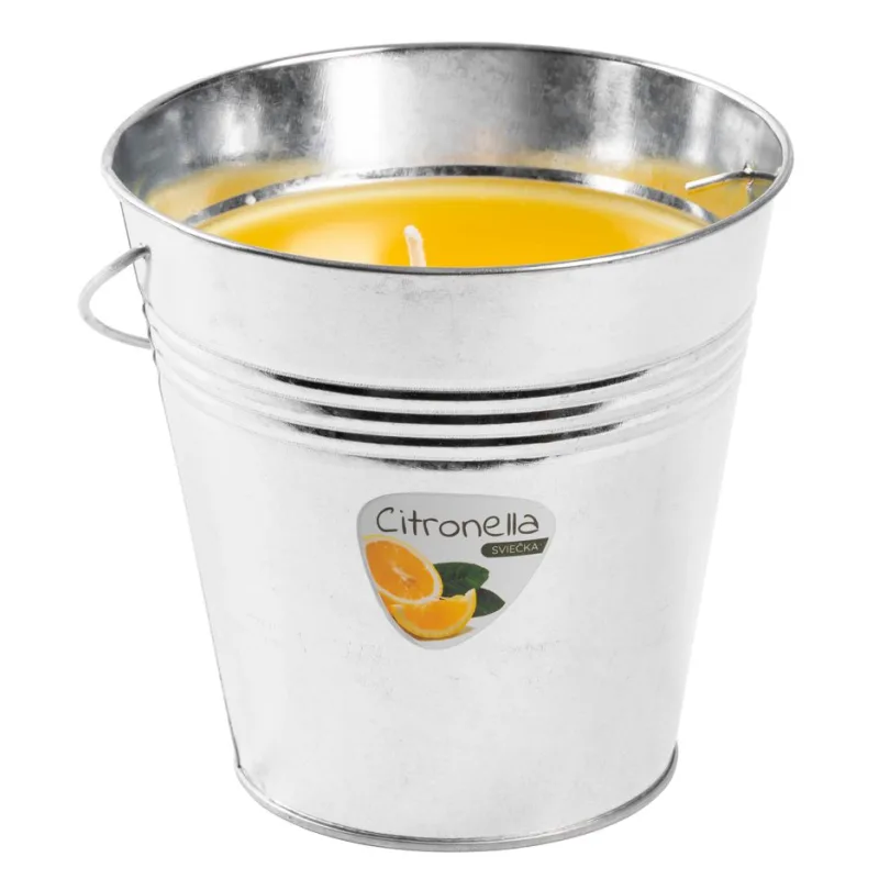 Sviečka proti komárom Citronella CB162, vedro, 510 g, 150x150 mm